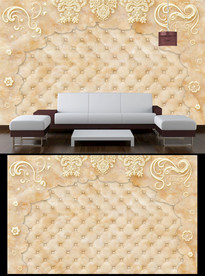 大理石纹理电视背景墙