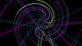 酷炫 几何线条 变幻 街舞 舞