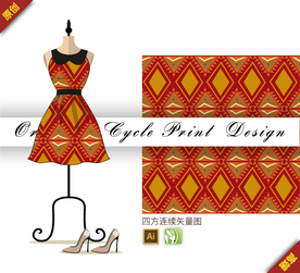 抽象对称几何四方连续