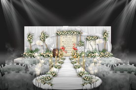 白色森系仪式区