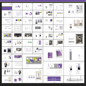 紫色VI 教育机构VI