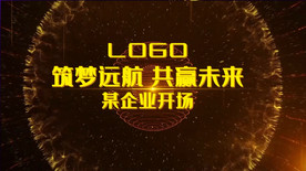 震撼企业光线开幕式会声会影X7