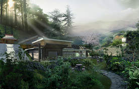 民宿酒店设计效果图