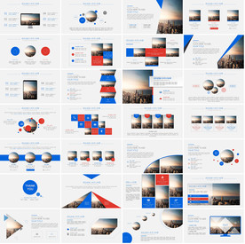 新型创意PPT整套模板下载