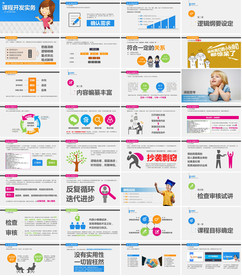 新型创意PPT整套模板下载