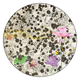 现代组合无框画