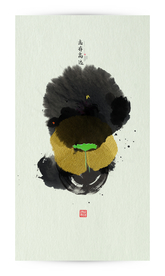 抽象意境水墨画