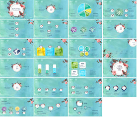 2020清新淡雅起航PPT