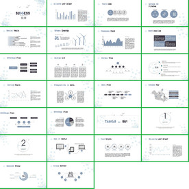 小清新水彩手绘时尚PPT