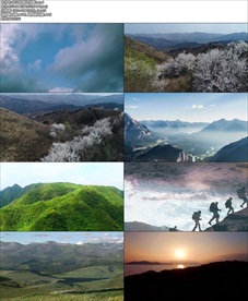 朗诵在山的那边大屏视频