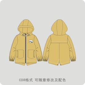 男童青少年风衣外套