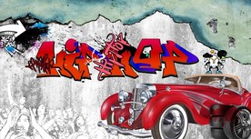 复古怀旧工装背景墙