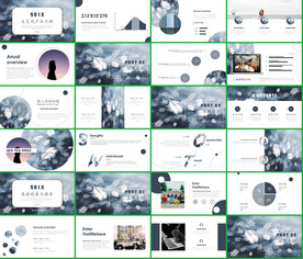 2020工作报告经营分析PPT