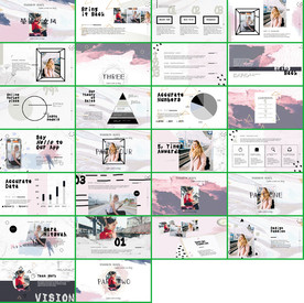 2020工作报告经营分析PPT