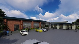 餐厅酒楼外立面效果图