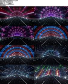 炫酷动感单车骑行视频背景