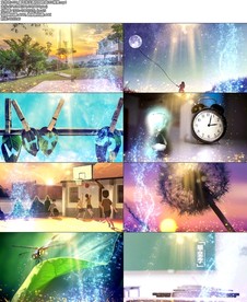 童年张艾嘉校园歌曲LED背景