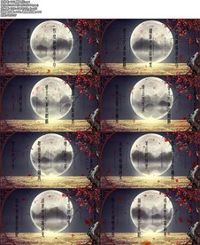 舞台背景 配乐歌舞 丽人行