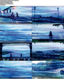 歌曲《情深深雨濛濛》舞台背景