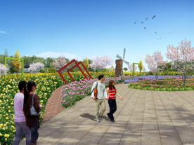 花海psd分层设计素材