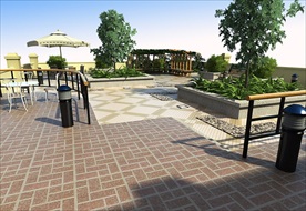 屋顶花园效果图MAX模型2