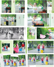 星星宝贝相册整套模板儿童