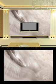 大理石纹理电视背景墙