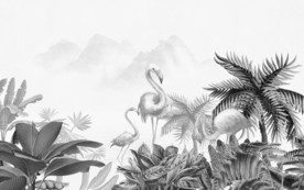 森林欧式背景画 tif分层