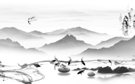 极品高档新山水画 tif分层