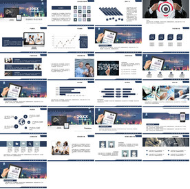 商务科技创业商业计划PPT