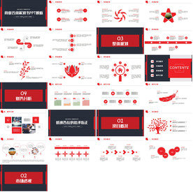 红色融资计划书PPT