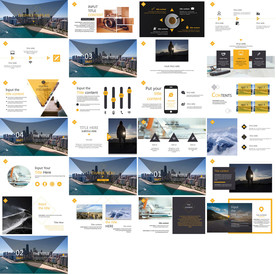 2020杂志风PPT年中计划