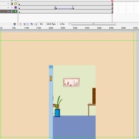 一个门打开的动画2秒