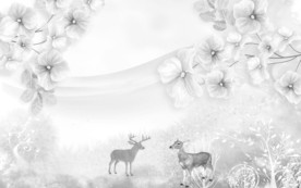 现代欧式小清新画 TIF分层