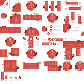 高档红色商务报告PPT
