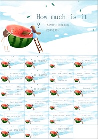 彩色卡通教育英语培训少儿英语