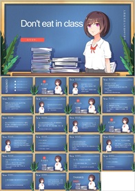 彩色卡通教育英语培训少儿英语