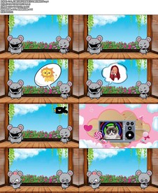 儿童节两只老鼠胆子大舞台剧吹牛