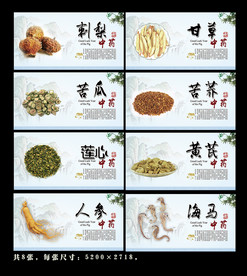 中药展板