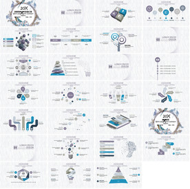 清新月度总结汇报PPT