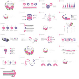 清新月度总结汇报PPT