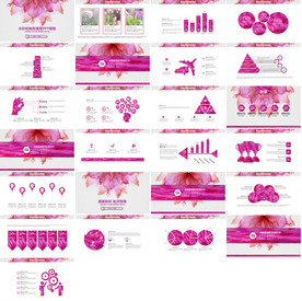 清新简约工作汇报PPT