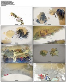 朗诵将进酒伴奏配乐led背景