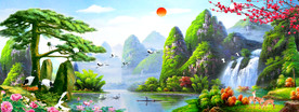 山水风景