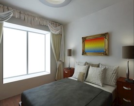 简欧卧室室内动画