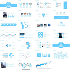 面试自我介绍简历岗位竞聘PPT