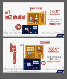 地产公寓刷屏微信海报