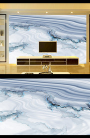 抽象纹理电视背景墙