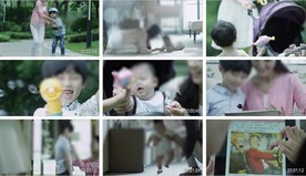 母婴广告片呵护婴幼儿儿童滑轮
