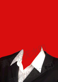 证件照侧身西装